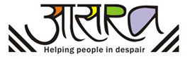 Aasra - Helping people in despair logo