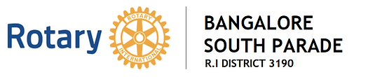 Rotary Bangalore South Parade Trust logo