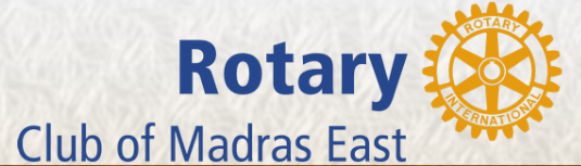 Rotary Club of Madras East Trust Logo